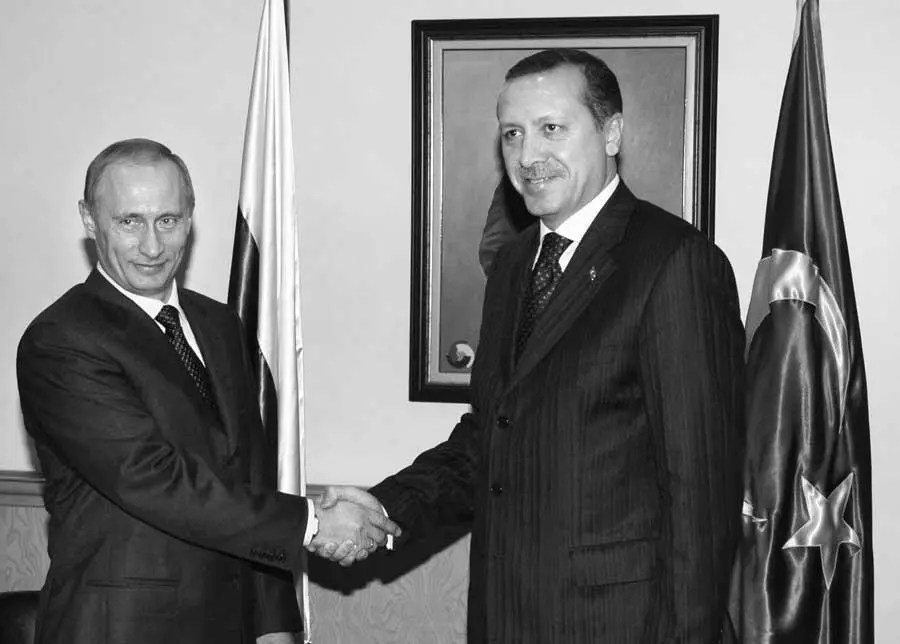 То была вторая личная встреча между Владимиром Путиным и Реджепом Эрдоганом - фото 8