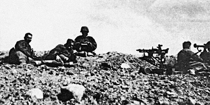 Главная линия обороны Мертвой головы близ д Лужно Характерная запись - фото 29