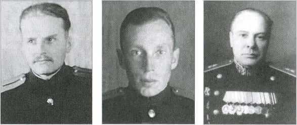 ВЕ Ахроменко НН Падчин Начальник ОКР Смерш ЧФ НД Ермолаев - фото 22