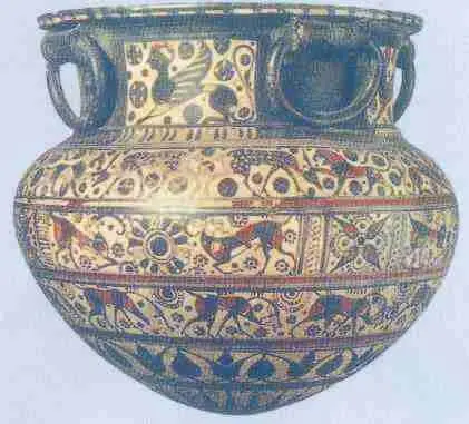 Динос Ваза Остров Родос VI в до н э Чернофигурные вазы Не меньше - фото 192