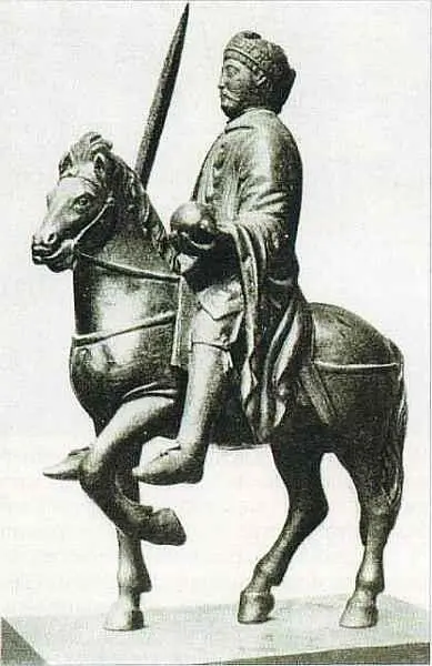 Конная статуэтка Карла Великого Мец IX в Империя Каролингов В конце VIII - фото 358