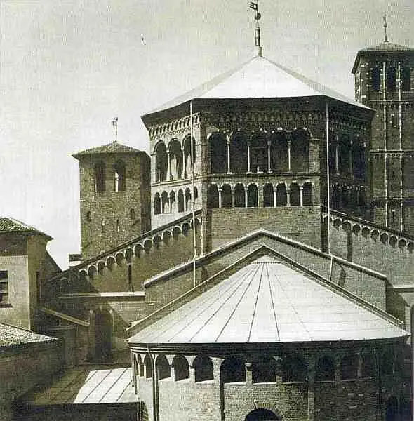 Церковь Сант Амброджо Милан Италия Важная особенность Италии XIXII вв - фото 380