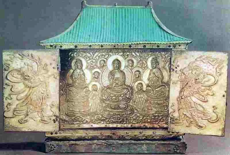 Буддийский алтарь XII в Чаша для вина XII в Государство Корё К концу - фото 633
