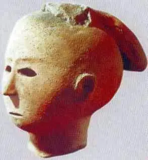 Голова женщины Ханива III вв н э Япония Япония островное государство - фото 642