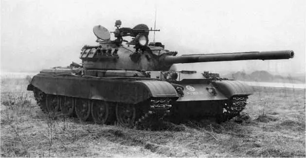 Средний танк Т55 модернизированный в Финляндии 1989 год На машине - фото 78
