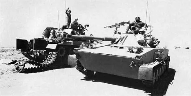 Танк ПТ76Б из состава израильской 11й резервной танковой бригады в - фото 106