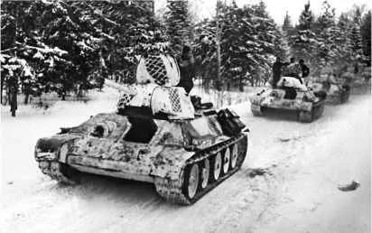 Танки 1й гвардейской танковой бригады на марше Март 1942 года В 15 ч 20й - фото 39