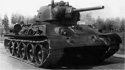 Танк Т34 выпуска 1943 года с командирской башенкой Танк Т34 машина - фото 81