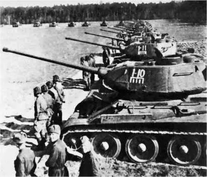 Танки Т3485 из состава 63й гвардейской Челябинской танковой бригады 10го - фото 114