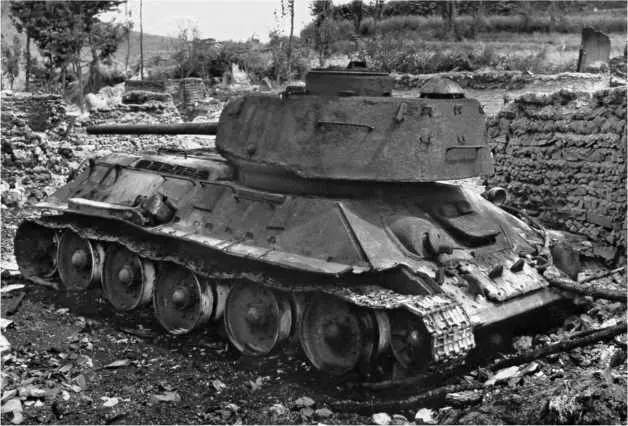 Северокорейский Т3485 из состава 16й танковой бригады подбитый в результате - фото 135