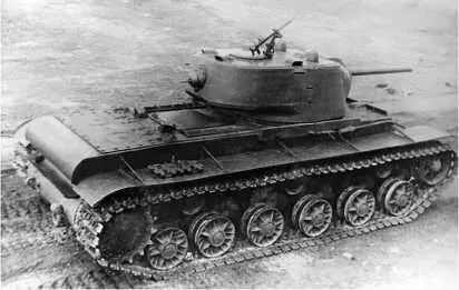 Танк КВ1 с литой башней и корпусом выпускавшимся заводом 200 Весна 1942 - фото 170