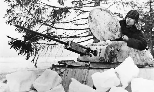 Танк Т30 комсомольца ПИ Михеева на боевой позиции Западный фронт 1942 год - фото 104