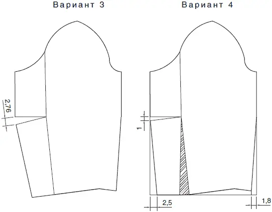 Одношовный рукав Рубашечный крой Фигура 6 На одной и той же фигуре можно - фото 280