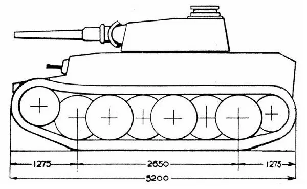 Проект фирмы Krupp VK 2001 K Проект последнего разрабатывался в рамках - фото 5