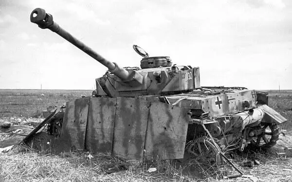 Подбитый Тигр Тип 4 PzIV AusfG ОрловскоКурская дуга 19 июля 1943 года - фото 85