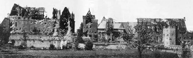 Мальборк после взятия Красной армией в 1945 году Окончательно земля предков - фото 132