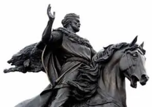 Полоцк Фрагмент памятника князю Всеславу Но старые боги словно ополчились и - фото 22