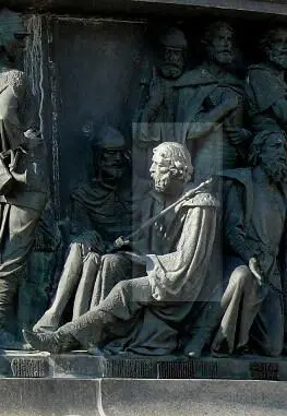 Даниил Галицкий на памятнике Тысячелетие России Великий Новгород В 1253 - фото 30