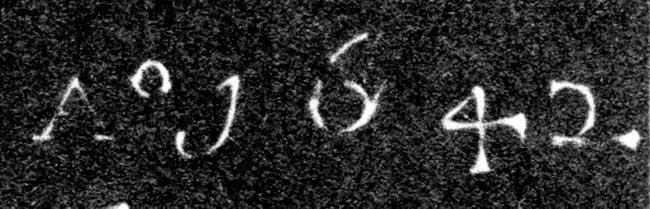 Рис 133 Самая первая дата а именно J642 встречающаяся на следующих друг за - фото 143