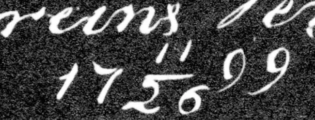 Рис 135 Увеличенное изображение последней даты на бельгийских табличках - фото 145