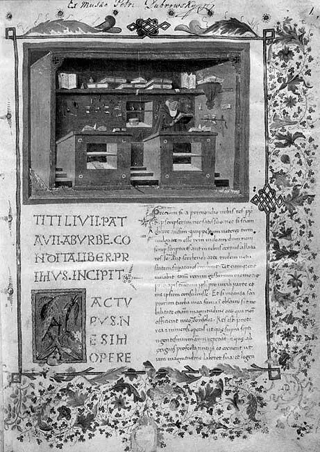 Рис 152 Первый лист труда Тита Ливия Historiarum ab Urbe condita изданного - фото 162