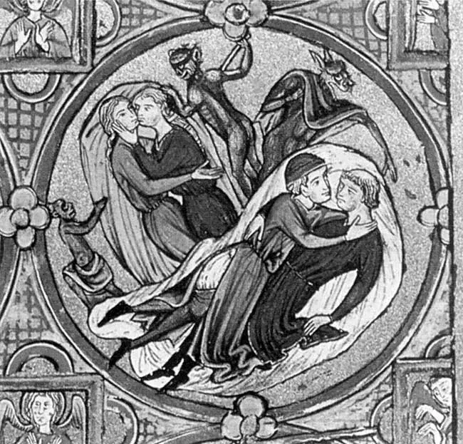 Рис 161 Старинная миниатюра из Библии для бедных Франция якобы около 1220 - фото 171