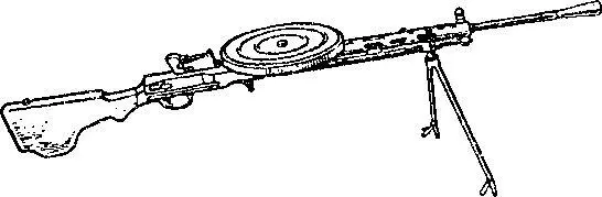 762мм ручной пехотный пулемет Дегтярева образца 1927 г Повышение - фото 5