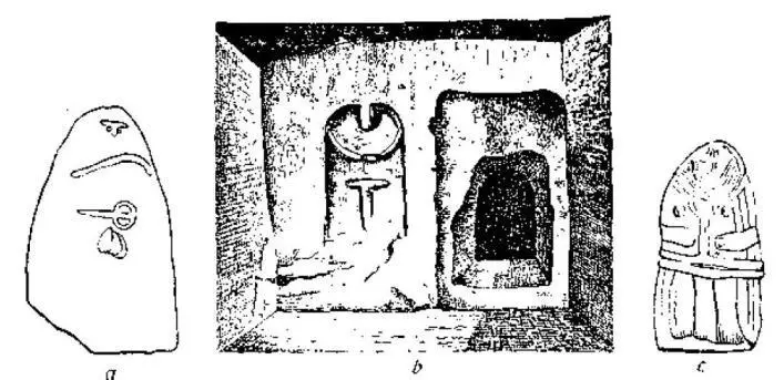 Рис 141 Статуименгиры из Гарда и гробница со скульптурой Пти Морен Марна - фото 127