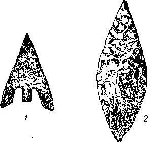Рис 146 Наконечники стрел бронзового и каменного века из Британии 12 - фото 132