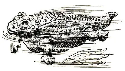 201 На реконструкции изображен скутозавр Scutosaurus tuberculatus а скелет - фото 242