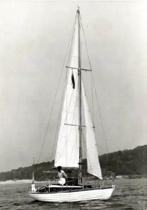Фолькбот Эйра The Folkboat Eira Мы тихо пересекли линию финиша я поднял - фото 22