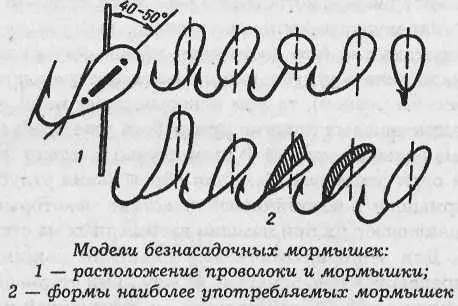 Отличные результаты показывают мормышки на крючок которых надеты различной - фото 117