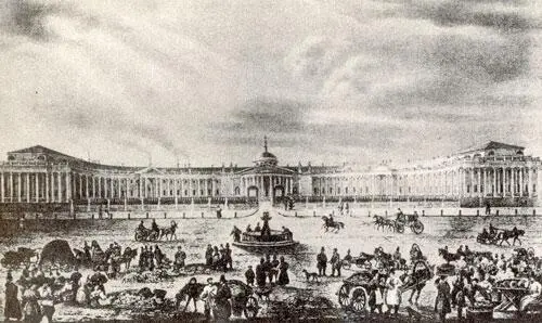 Странноприимный дом Шереметева Гравюра с оригинала А Кадоля 1830е годы На - фото 75