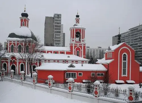Зимний вид Знаменского храма Фото 2007 года Церковь во имя иконы Знамения - фото 94