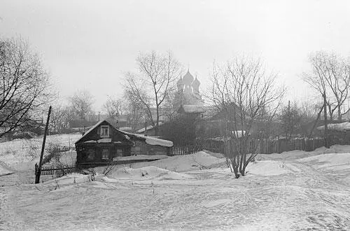 Село Алексеевское и Тихвинская церковь Фото 1960х годов Благодаря тому что - фото 204