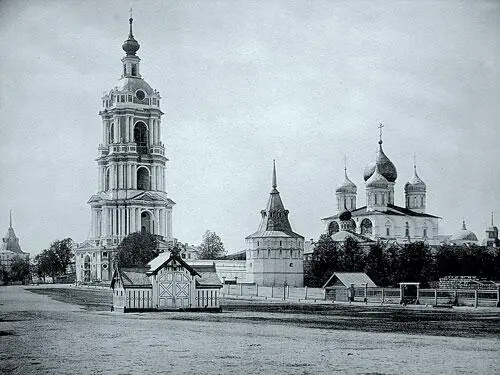 Новоспасский монастырь Фото НА Найденова 1887 года К 1820 году все - фото 29