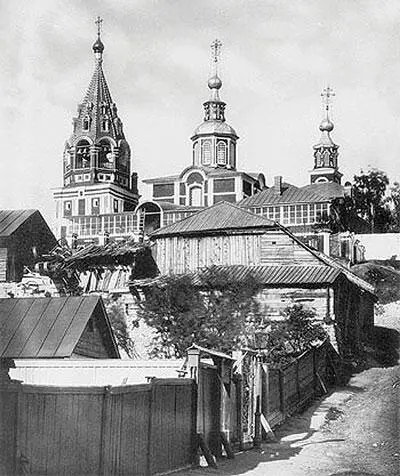 Церковь Никиты мученика за Яузой Фото НА Найденова 1887 года Храм - фото 39
