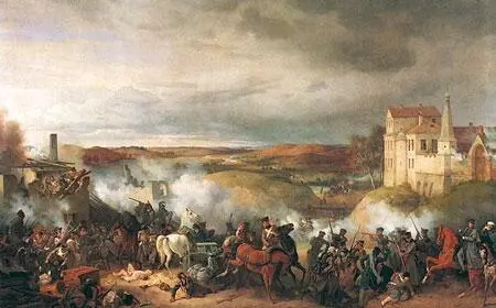 Сражение под Малым Ярославцем 12го октября 1812 года Художник П фон Гесс - фото 27
