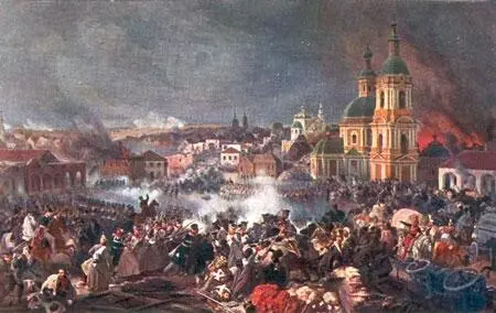 Сражение при Вязьме 22го октября 1812 года Художник П фон Гесс 24 - фото 28