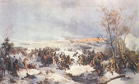 Сражение под Красным 5 ноября 1812 года Художник П фон Гесс Но ещё два - фото 30