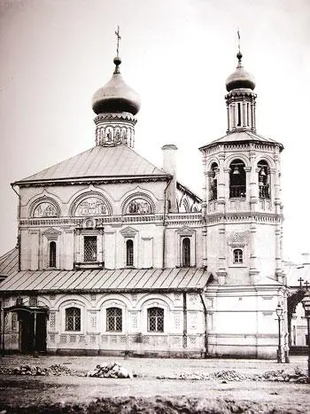 Церковь Всех Святых на Кулишках Фото Н А Найденова 1886 год После - фото 32