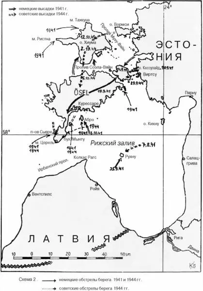 Схема 2 Схема 3 Война на Балтийском море 1942 г Схема 4 Война на - фото 2