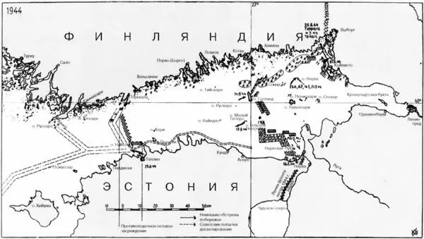 Схема 5 Война на Балтийском море 1944 г Схема 6 Балтийское море Схема 7 - фото 5