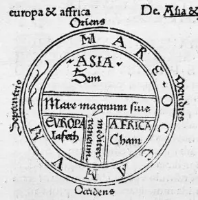 Карта типа Исидора Севильского датируемая 1472 г Трудно ошибиться с ее - фото 66