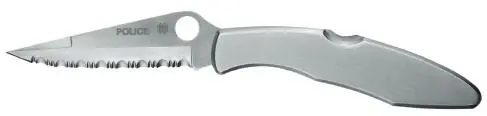 Со времени своего дебюта в 1984 году нож Spyderco Police завоевал симпатии не - фото 190