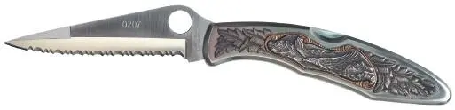Один из ранних вариантов ножа Spyderco Police с более узким клинком чем у - фото 192