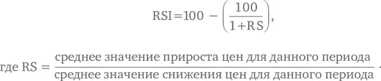 Например расчет 14дневного RSI на первом этапе предполагает суммирование - фото 238