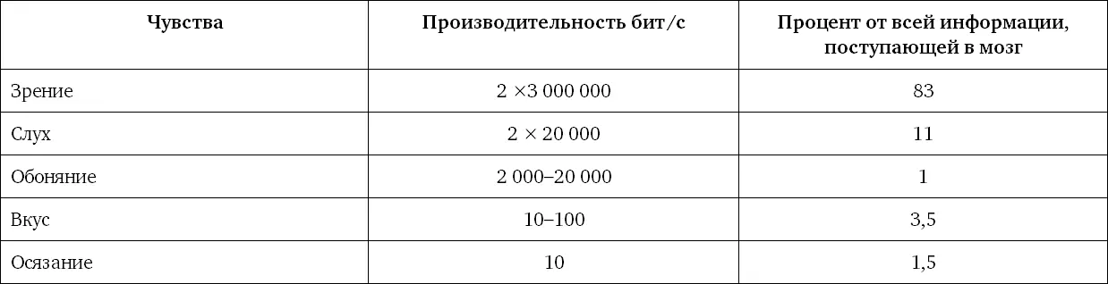 Например запахи влияют на перцептивный процесс быстрее они обрабатываются - фото 71