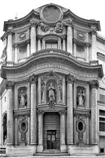 Церковь СанКарло алле Куатро Фонтане итал San Carlo alle Quattro Fontane - фото 170