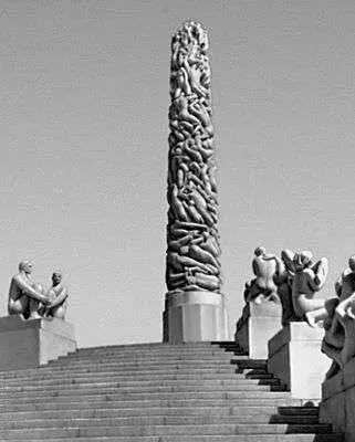 Г Вигеланн Монолит и скульптурные группы во Фрогнерпарке в Осло Гранит - фото 161